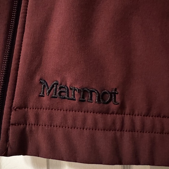 Women's Marmot Soft Shell Hooded Jacket with Faux Fur Trim - Picture 11 of 11